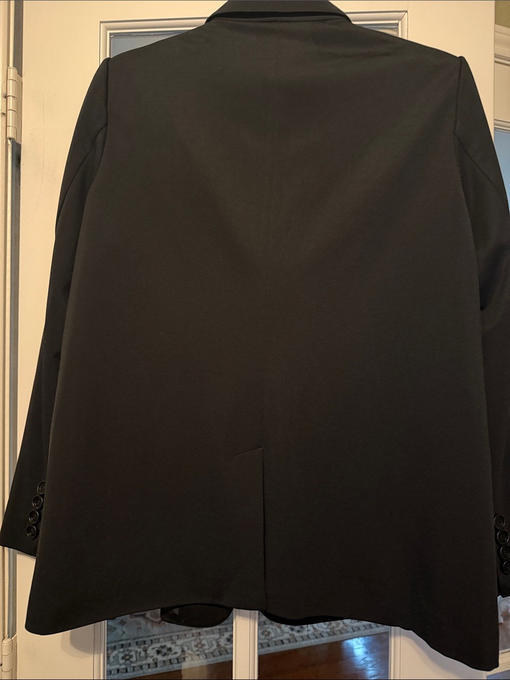 Adrianna Papell Black Single-Button Women's Blazer - Picture 2 of 3